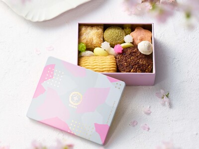 四季菓子の店 HIBIKA（ひびか）は、日本橋高島屋限定デザインで新登場の“春のふきよせ〈フルール〉”の販売を開始いたします。