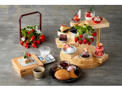 「和の苺アフタヌーンティー」をファンケルのレストラン「創作料理 FANCL 令和本膳（東京銀座）」にて12月26日から販売開始
