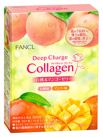 「ディープチャージ コラーゲン 白桃＆マンゴーゼリー」（機能性表示食品） 2026年2月17日（火） 発売