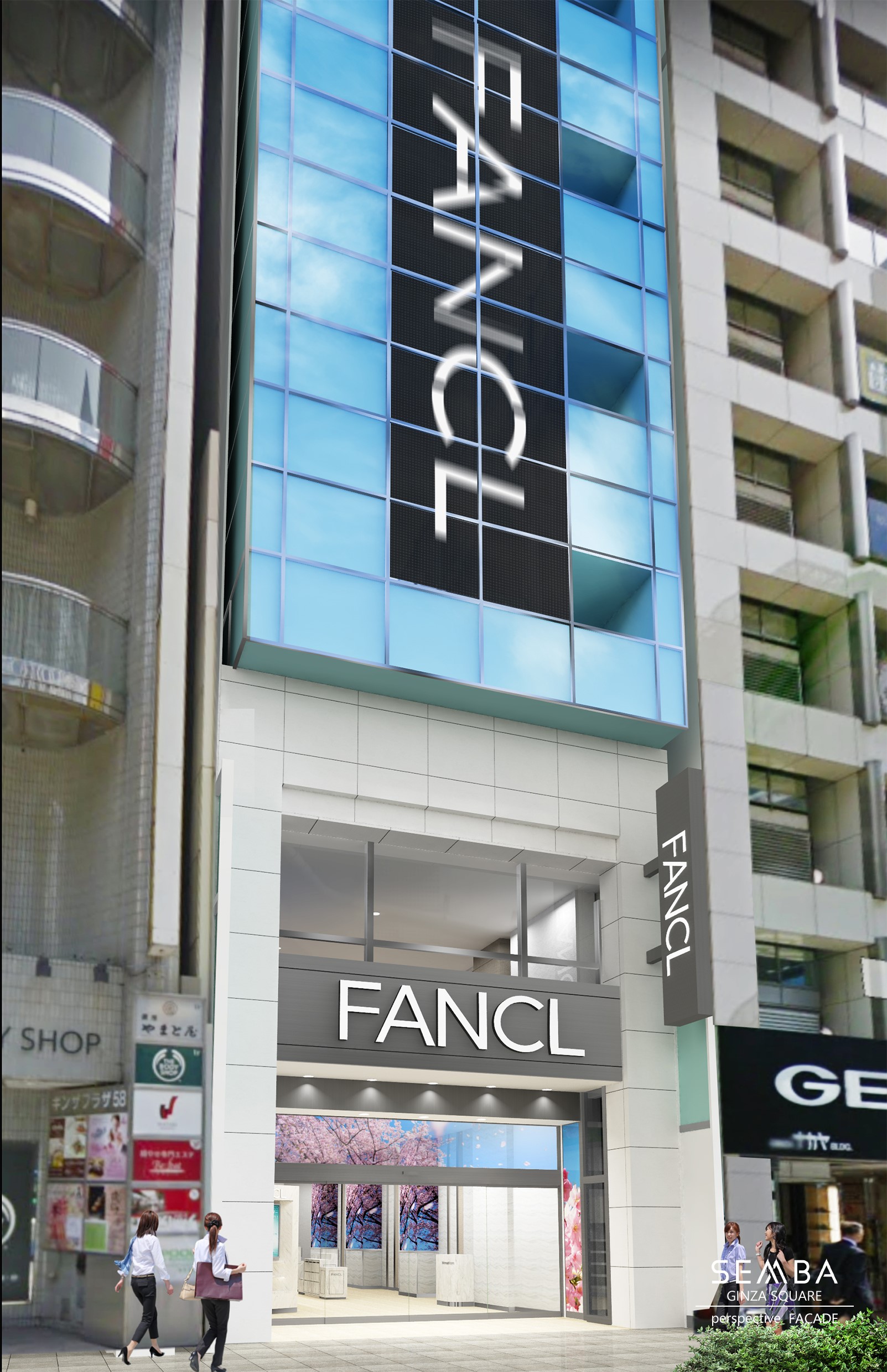 「ファンケル 銀座スクエア」リニューアルのお知らせ