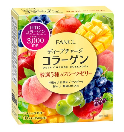 「ディープチャージ コラーゲン 厳選5種のフルーツゼリー」6月18日 数量限定発売 　