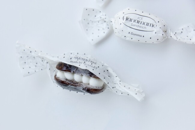 群馬県産の花豆と乳製品からつくられた、地域の恵みをぎゅっと詰め込んだ新感覚のアイススイーツ「アイス花豆サンドウィッチ GUNMA」を販売開始