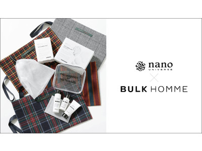 nano・universe×BULK HOMME