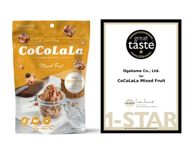 「CoCoLaLa ミックスフルーツ」が Great Taste Awards 2026で1 Starを受賞しました！