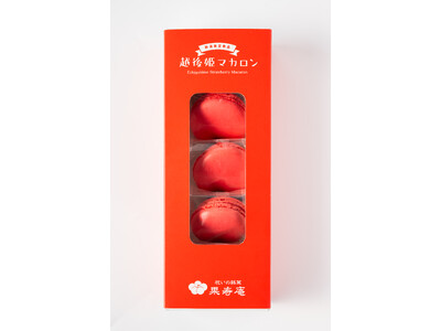 【新潟駅限定】幻の苺『越後姫』を贅沢に使用。福島発の急成長スイーツブランド「果寿庵」が、新潟の魅力を凝縮した『越後姫マカロン』をCoCoLo新潟店にて3月25日に新発売。