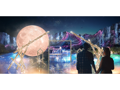 「日本庭園×デジタル」を軸としたアートで、夏の夜を彩るイルミネーションイベント「大濠公園 日本庭園 宙（SORA）」 7月4日（金）～9月30日（火）開催！