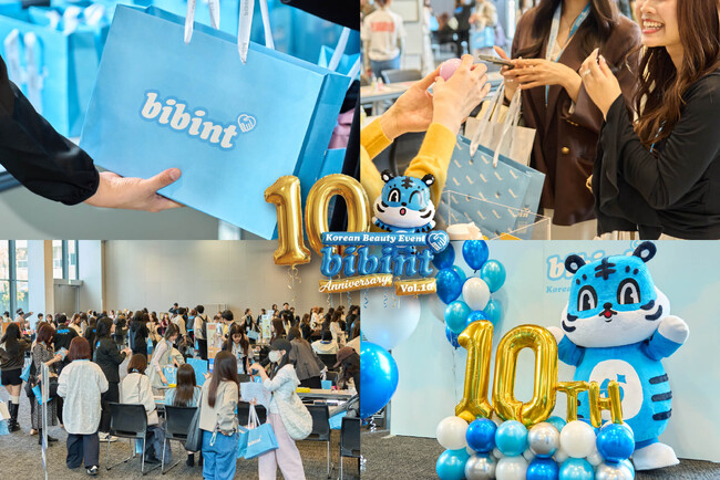 ＜開催報告＞bibinが韓国美容キャラバンイベント『bibint～Vol10 Anniversary～』を東京都渋谷区で開催！