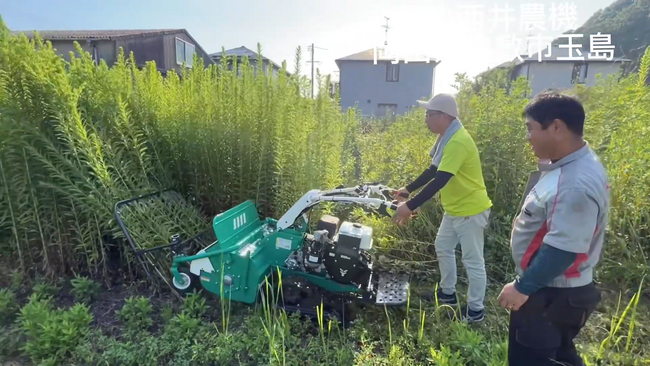 【7/30～8/2開催】夏の草刈りの重労働を解決する『最新草刈機3機種・無料体験会』を開催！！倉敷市の農業機械専門店「有限会社西井農機」