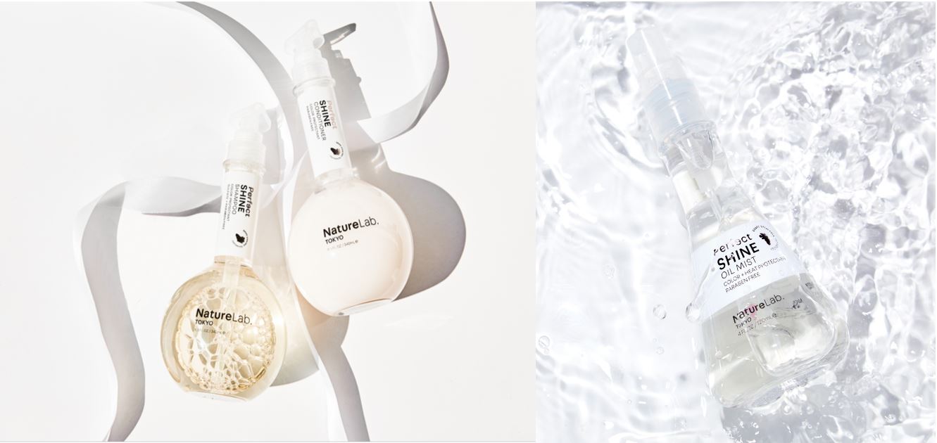 植物幹細胞由来成分配合のヘアコスメ「NatureLab TOKYO」より「パーフェクト シャインシリーズ」が登場
