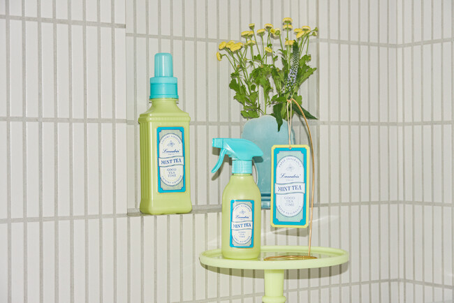 ランドリン ティーフレグランスから「ミントティーの香り」が限定発売～みずみずしく澄みわたる、心静まる涼やかな香り～