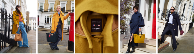 フランスとイギリスのサヴォアフェールが宿るコラボコレクション 「LONGCHAMP x GLOVERALL(ロンシャン x グローバーオール)」が2025年9月2日(火)新登場