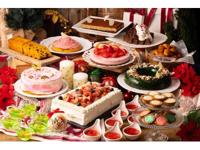 【イクスピアリ(R)】スイーツビュッフェ「Salon de Sweets」にて、冬の華やぎを届けるクリスマスフェア『Christmas Promenade』が11月1日（日）よりスタート！