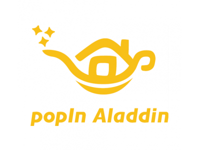 プロジェクター付きシーリングライト「popIn Aladdin」、ヒーリング・レーベル 株式会社デラと業務提携