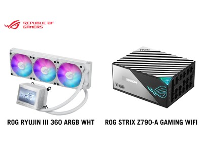 ASUSのゲーミングブランドRepublic Of GamersよりRyujin III 360CPU