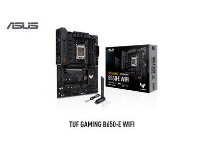 AMD B650チップセット搭載マザーボード「TUF GAMING B650-E WIFI」を発表