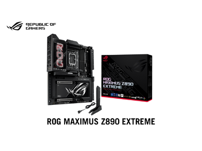 ASUSのゲーミングブランドRepublic of Gamersより、intel LGA 1851対応のROG MAXIMUS Z890マザーボードを2製品発表