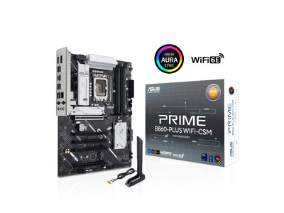 ASUSのマザーボードより、intel LGA 1851対応のB860チップセット搭載