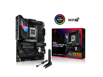 ASUSのゲーミングブランドのRepublic of Gamersより、AMD AM5 ソケット対応のROG STRIX X870E-E GAMING WIFIを発表