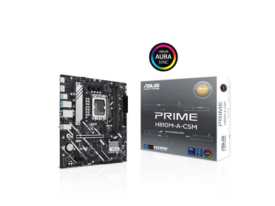 ASUSより、intel LGA 1851対応のH810チップセット搭載MicroATX