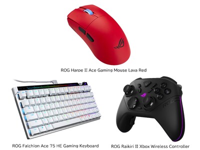 ASUS�A�v���Q�[�}�[�̎���t�B�[�h�o�b�N�𔽉f����������Q�[�~���O�f�o�C�X3���i�𔭕\