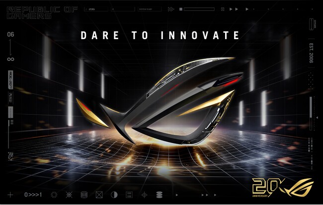 ASUSのゲーミングブランドRepublic of Gamers、Computex 2026のプレスイベントで「ROG Edition 20」を発表