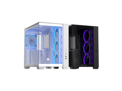 ASUSより、4基のファンを標準搭載したデュアルチャンバーのピラーレス