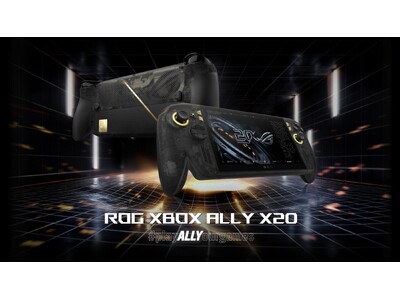 ASUS JAPAN、ROGブランド設立20周年記念モデル「ROG XBOX Ally X20