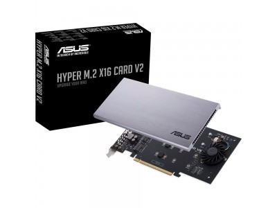 最大128Gbpsの転送帯域幅で4つのM.2ドライブをサポートする拡張カード「HYPER M.2 X16 CARD V2」を発表