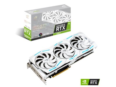 オーバークロックされたGeForce RTX 2080 Ti搭載の白いハイエンドビデオカード「ROG-STRIX-RTX2080TI-O11G-WHITE-GAMING」を発表