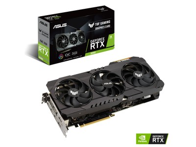 NVIDIA(R) GeForce RTX(TM) 3090/3080を搭載したTUF Gamingシリーズ OCモデル2製品を発表