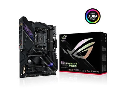 90A対応14+2 PowerStageを採用した、AMD X570チップセット搭載ハイエンドマザーボード「ROG Crosshair VIII Dark Hero」を発表