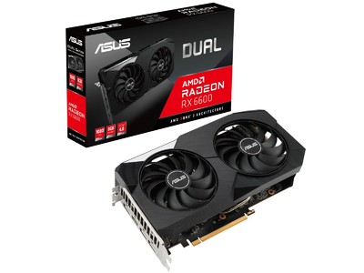  AMD Radeon(TM) RX 6600 を搭載したデュアルファン採用ビデオカード、「DUAL-RX6600-8G」を発表