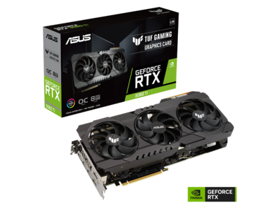  ASUSよりNVIDIA GeForce RTX(TM)  3060 Tiを搭載したビデオカード、DUAL-RTX3060TI-O8GD6XとTUF-RTX3060TI-O8GD6X-GAMINGを発表