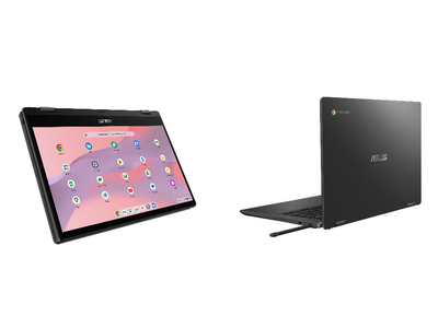 ASUS Chromebookより計3製品5モデルを発表。スタイラスペン対応のフリップタイプや180°開くクラムシェルタイプなど使用用途に合わせて選択可能。