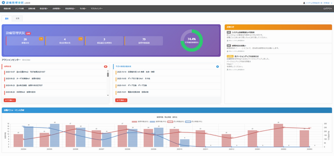 無料で使える設備管理システム「設備管理の匠WEB版フリープラン」のサービスをリリース