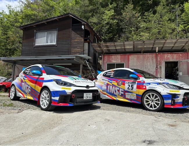 今大会より新車（自社車両）に！全日本ラリー選手権 MCC第4戦「久万高原ラリー」参戦！