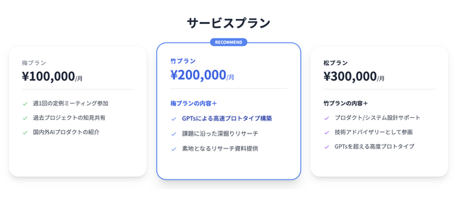 月10万円からの大手IT企業出身チームによる『生成AIコンサルティング』を提供開始