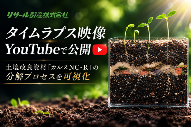 土のなかで何が起きているのか？「微生物による有機物分解」の9日間