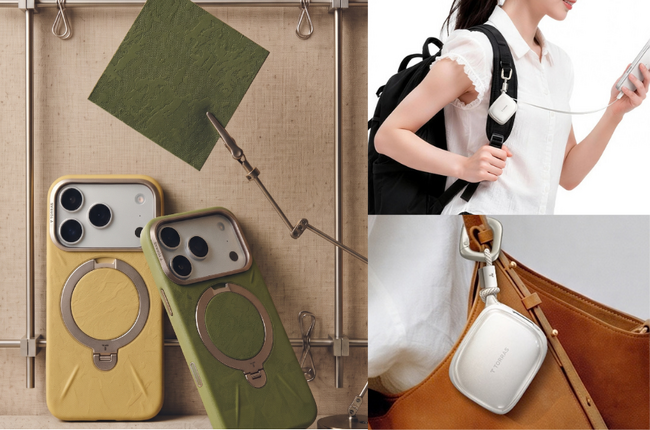 TORRAS�A���ő̓d�r�̗p�ň��S���~�j�}���ȃf�U�C�����������uPackGo Cube�v ���R�̎�����Z�����uOstand Q3 ���U�[�g�[�� ���R�V���[�Y�v��2���i�𓯎������I