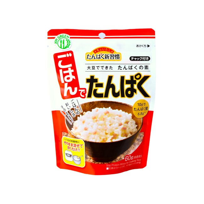 “ちょいたしたんぱく新習慣”をご提案『ごはんでたんぱく 60g』8月17日(月)より全国発売!