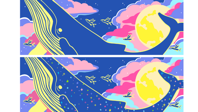 プレスリリース「横浜ベイクォーター×神奈川大学×(株)メイビス連携「参加型ウォールアートイベント」壁画テーマはみんなで彩る“水中のうちゅう”」のイメージ画像