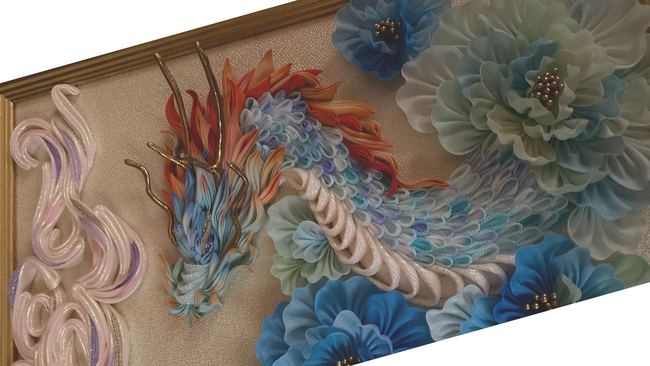 一枚の布が龍になる。特別な日を彩る作品を生み出す「虹色つまみアーティスト養成講座」2026年3月開講