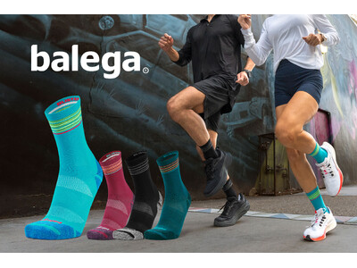 ランナーの声を形にした、履き心地にこだわる一足ランニングソックスブランド balega ＜バレーガ＞5シリーズを比べて選べる日本公式オンラインサイトを開設