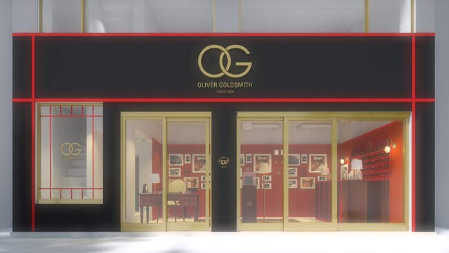 英国老舗アイウェアブランド「OLIVER GOLDSMITH」創業100周年を記念したポップアップイベントを表参道で開催
