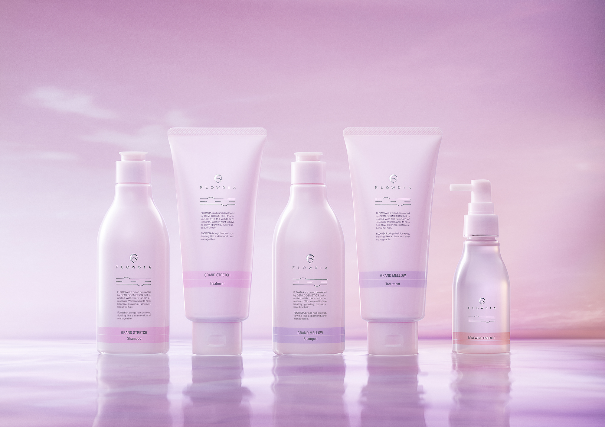 ヘアケアの常識を超えた新質感！エイジング毛特有のケラチン密度低下に着目した”FLOWDIA（フローディア）エイジングケアライン”が本日発売