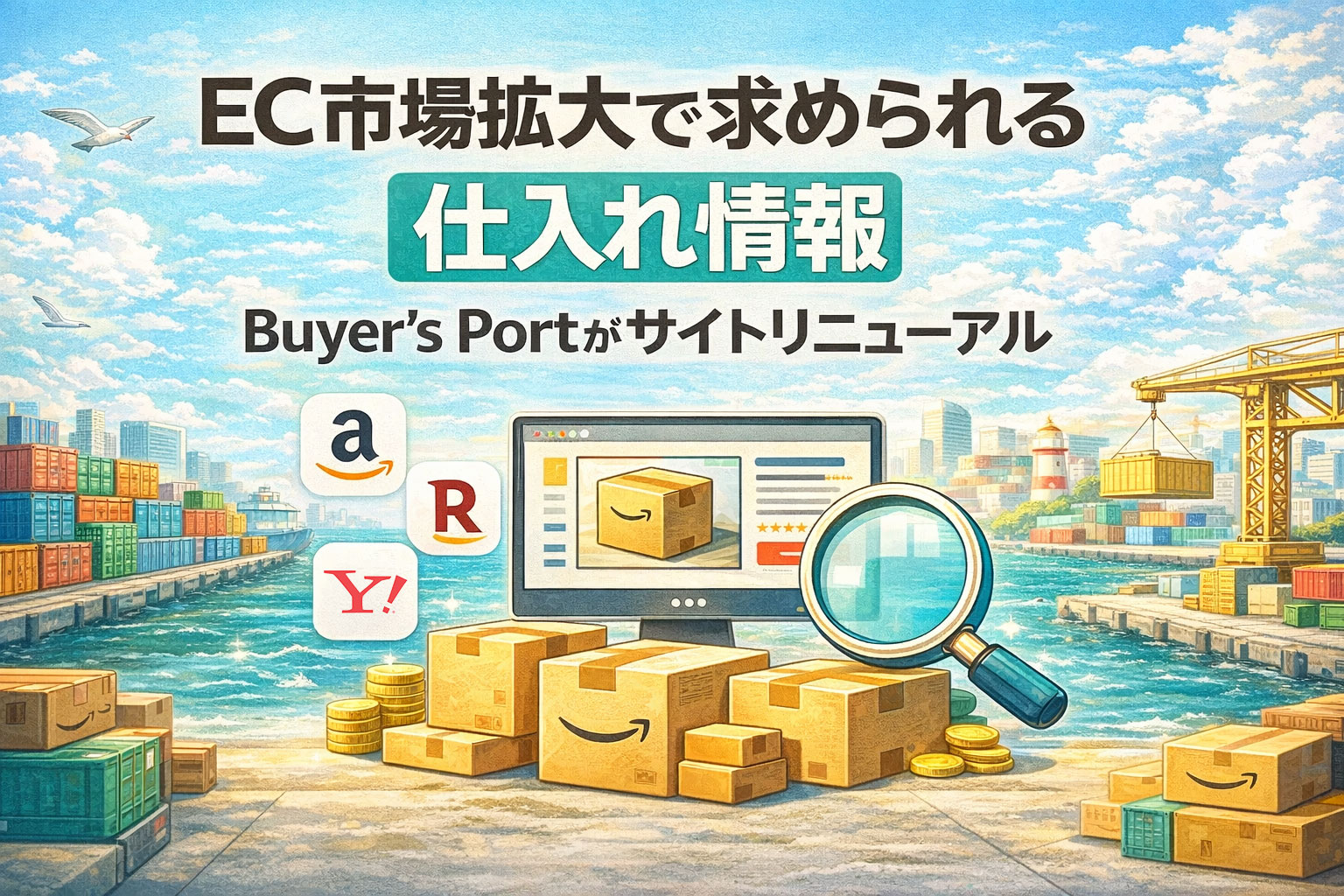 【EC業界の革命】仕入れ×商品ページ制作×販売支援をワンストップ化　新プラットフォーム「Buyer’s Port（バイヤーズポート）」公開