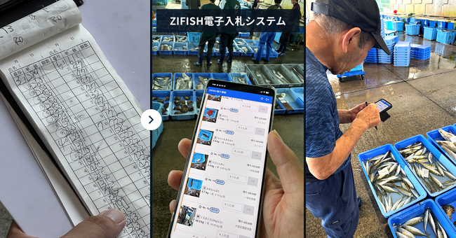 現場に来なくても、魚が見えて、入札できる。ZIFISH電子入札システムの実証実験を開始