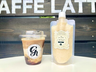 【豊橋の発酵文化×スペシャルティコーヒー】創業約600年の種麹メーカー「糀屋三左衛門」とコラボした夏季限定ドリンク「AMAZAKE〈甘酒〉コーヒーゼリーラテ」を発売