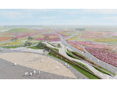 GREEN�~EXPO 2027 ������]���郉���h�}�[�N�uTAISEI GREEN TERRACE�i���́j�v�̃C���[�W�p�[�X�������J