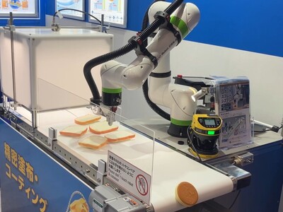 スプレーロボットによるチョコレート自動塗布の実演を展示会FOOMA JAPAN 2026で初公開｜スプレ...
